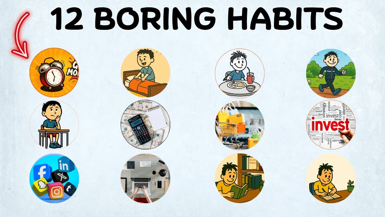 12 Boring Habits That Transformed My Life | Tiny Wins