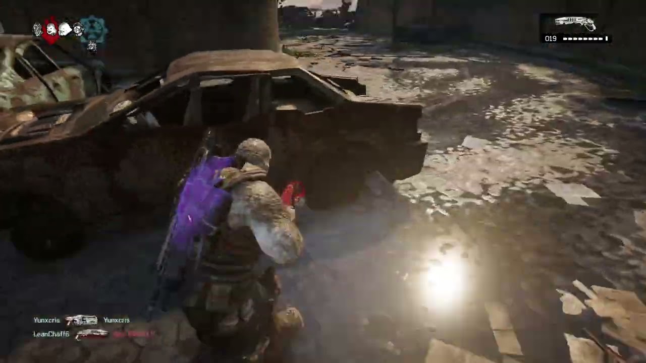 Gears of War 4 vitória 11 kills mvp com amigo