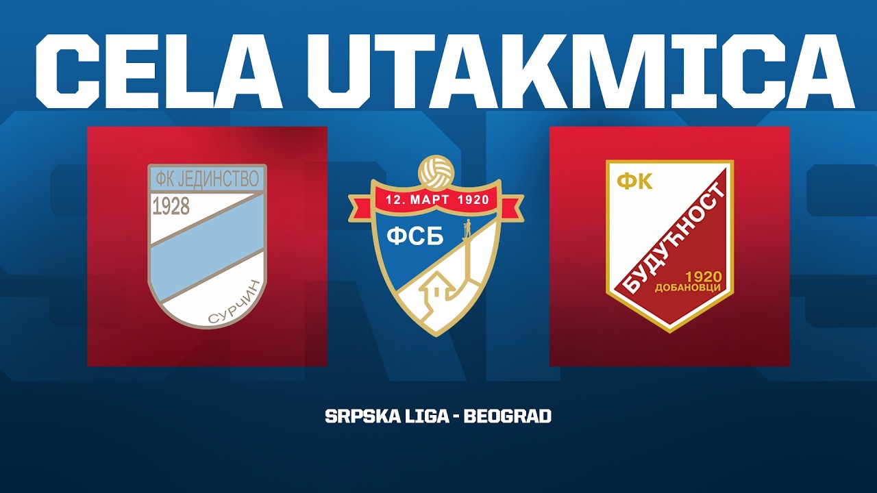 JEDINSTVO - BUDUĆNOST, Srpska Liga Beograd 25/26 - 14. Kolo