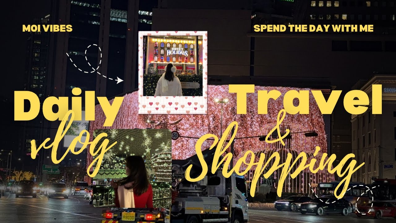 KOREYADA YANGI YIL | SHOPPING | STARFIELD KUTIBXONASI | MYONGDONG | KPOP ALBUMLAR