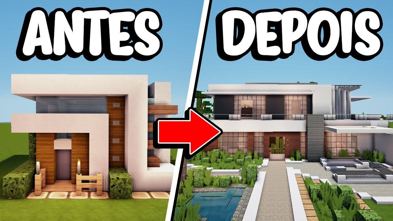 Mega CasalCraft #64: NOSSA MANS&Atilde;O FICOU MAIOR AINDA!!!
