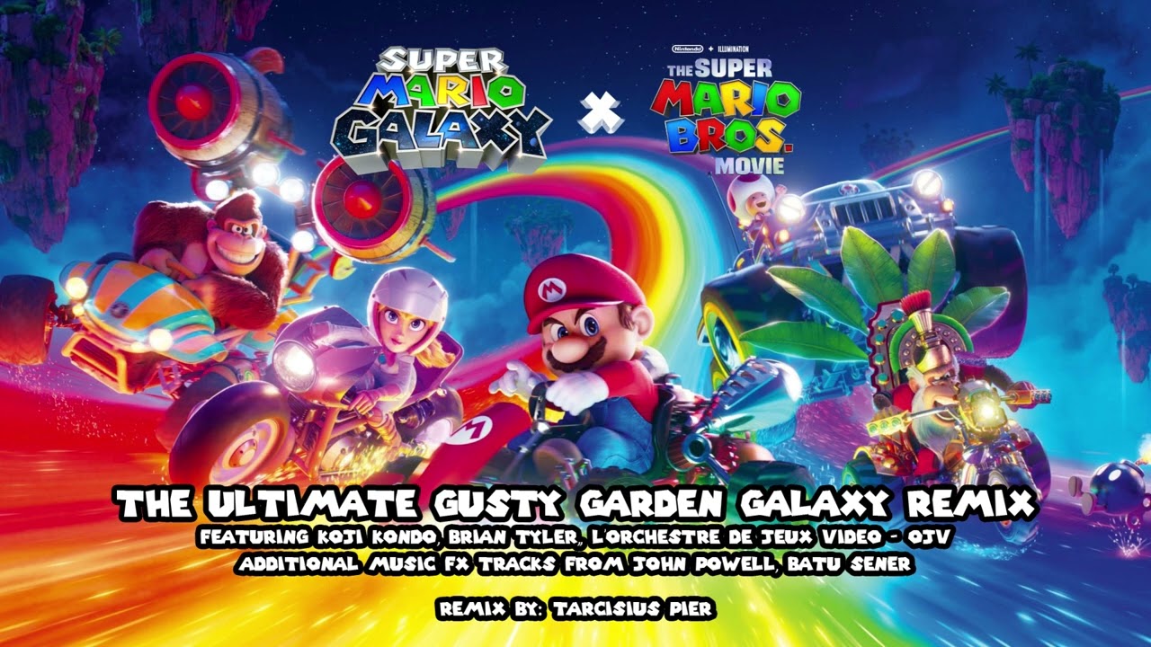 The Ultimate Gusty Garden Galaxy Orchestra Remix 2023 | Super Mario Galaxy + Super Mario Bros. Movie