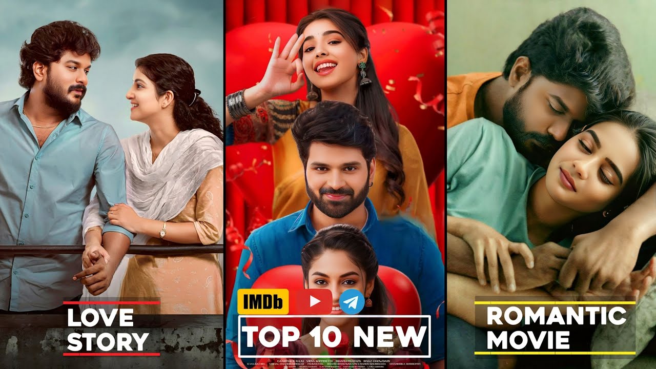 Top 10 Best South Romantic Love Story Movies In Hindi | Heart Touching Movies Like 