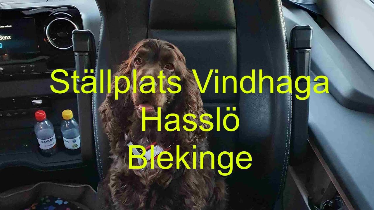 Ställplats Vindhaga Hasslö Blekinge
