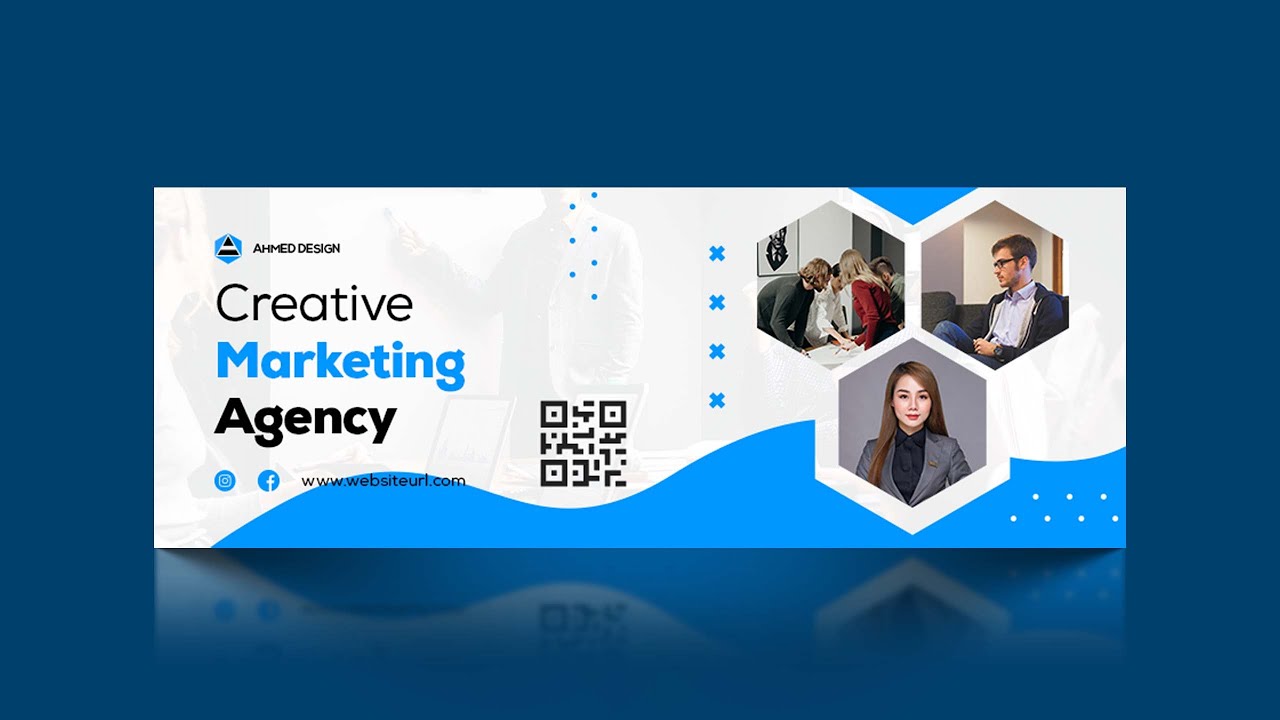 Professional Facebook Cover Photo Design in Adobe Photoshop CC 2022