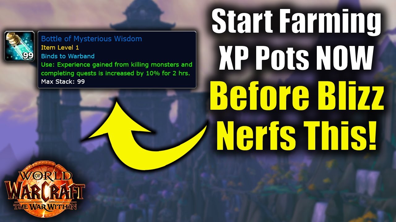 Farm a 10% XP Pot in Only 1 Minute