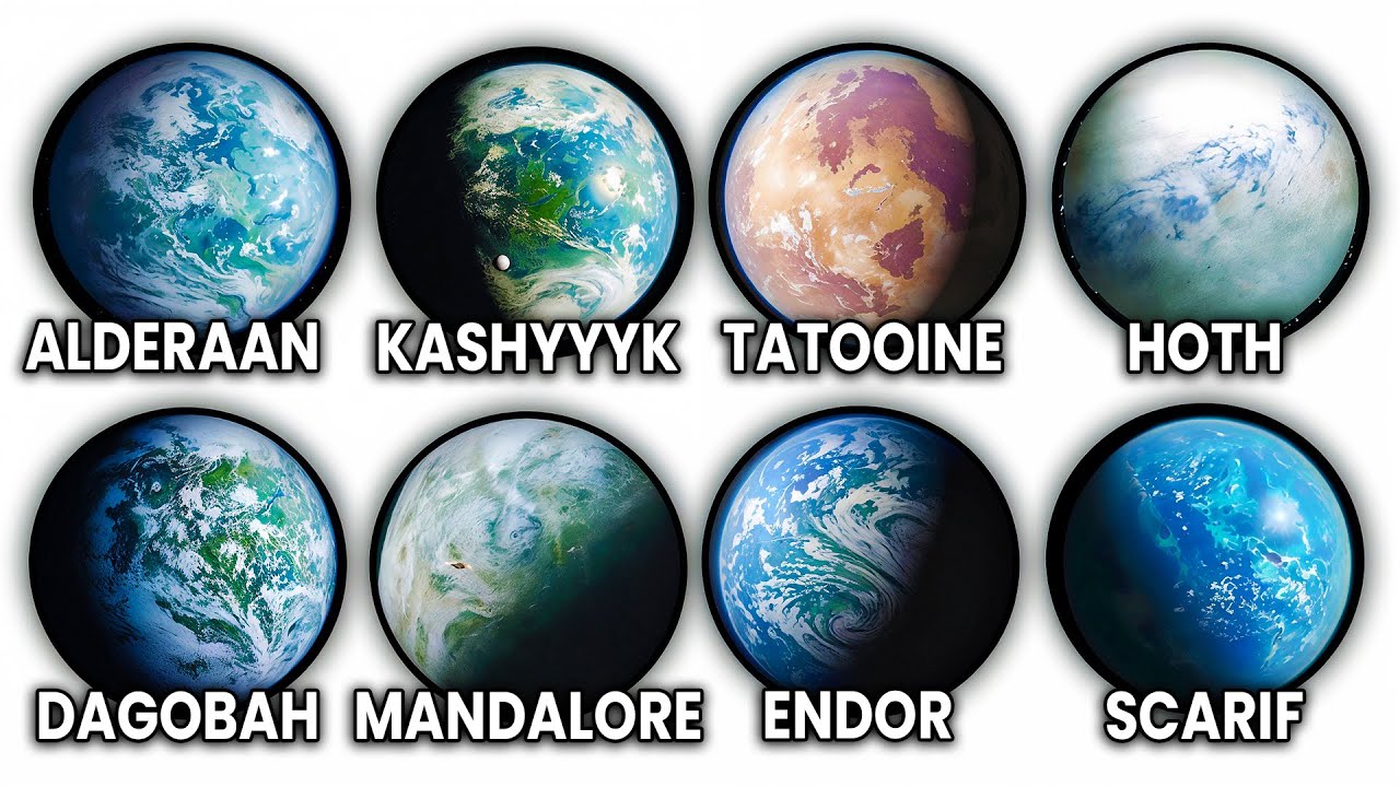 Every Star Wars Planet Explained in 12 Minutes
