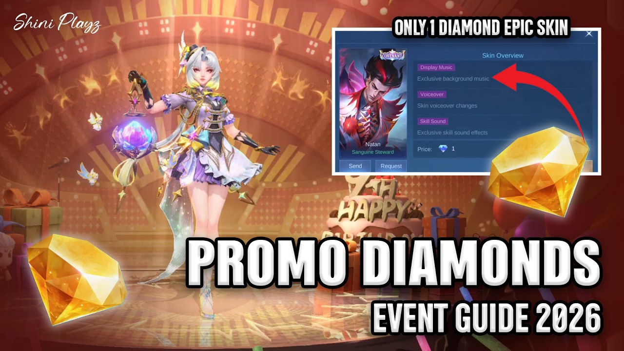 HOW TO GET EPIC SKIN FOR 1 DIAMOND 💎 | Promo Diamonds 2026 Event Guide