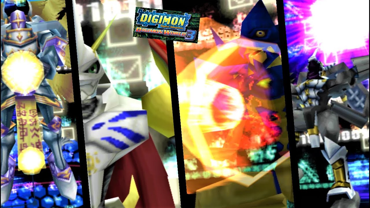 Semua ULTIMATE TERAKHIR Digimon World 3 PS1.