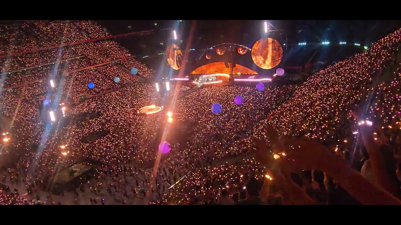 Coldplay - Fix you (Budapest 19.6.2024)