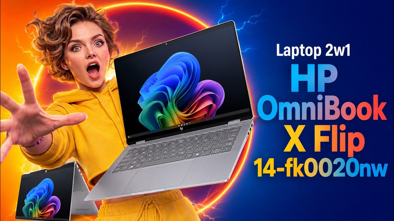 Laptop 2w1 HP OmniBook X Flip 14-fk0020nw &ndash; dane techniczne &ndash; RTV EURO AGD