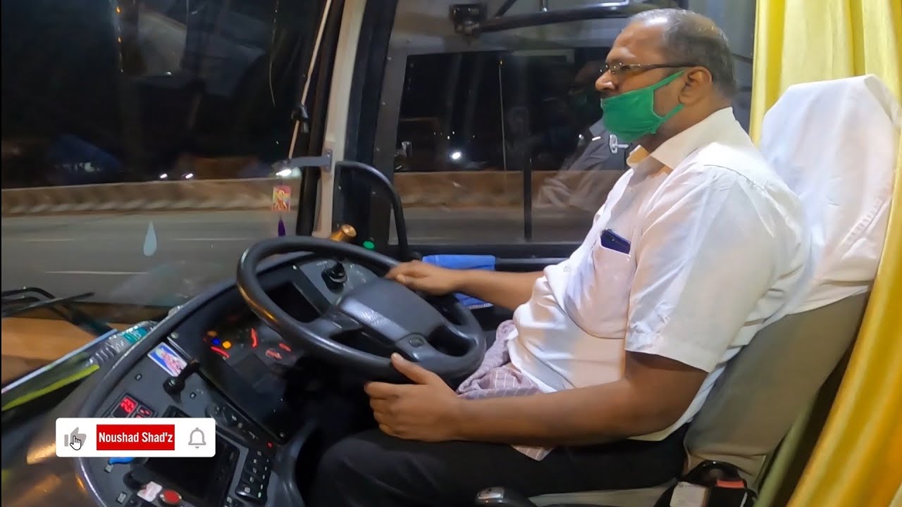 VOLVO B9R I-SHIFT EXTREMELY SKILLED DRIVING WITH AMAZING OVERTAKES BY VIJAY KUMAR#VOLVO #GOPRO HERO8