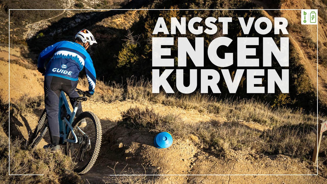 ↪️ Angst vor engen Kurven! 😱 | MTB & eMTB Fahrtechnik für steile und enge Kurven im Trail