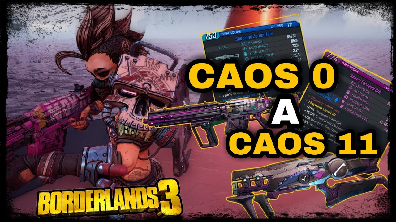 No haceis daño en caos 11? Probad esto, listos para caos 11 en 5 min|Borderlands 3