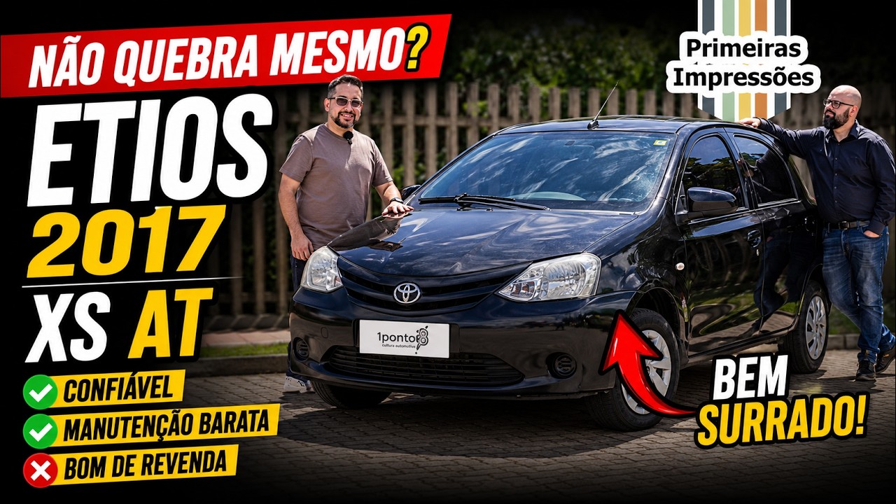 Impress&otilde;es com o Etios 1.5 autom&aacute;tico: ainda vale a pena?