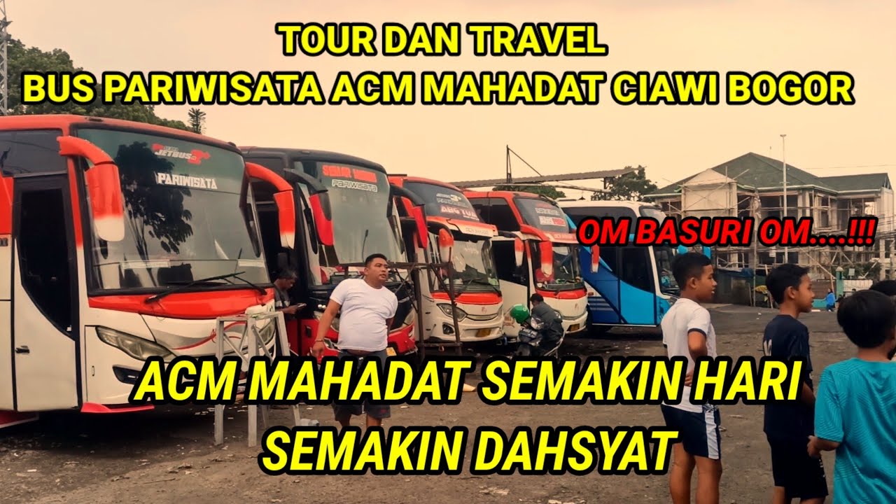 MENGINTIP FULL BUS ACM MAHADAT CEK UNIT#bus#buspariwisata#busbasuri#basuri