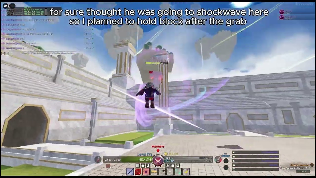 Arcane odyssey warrior pov vs plasma thermo text commentary