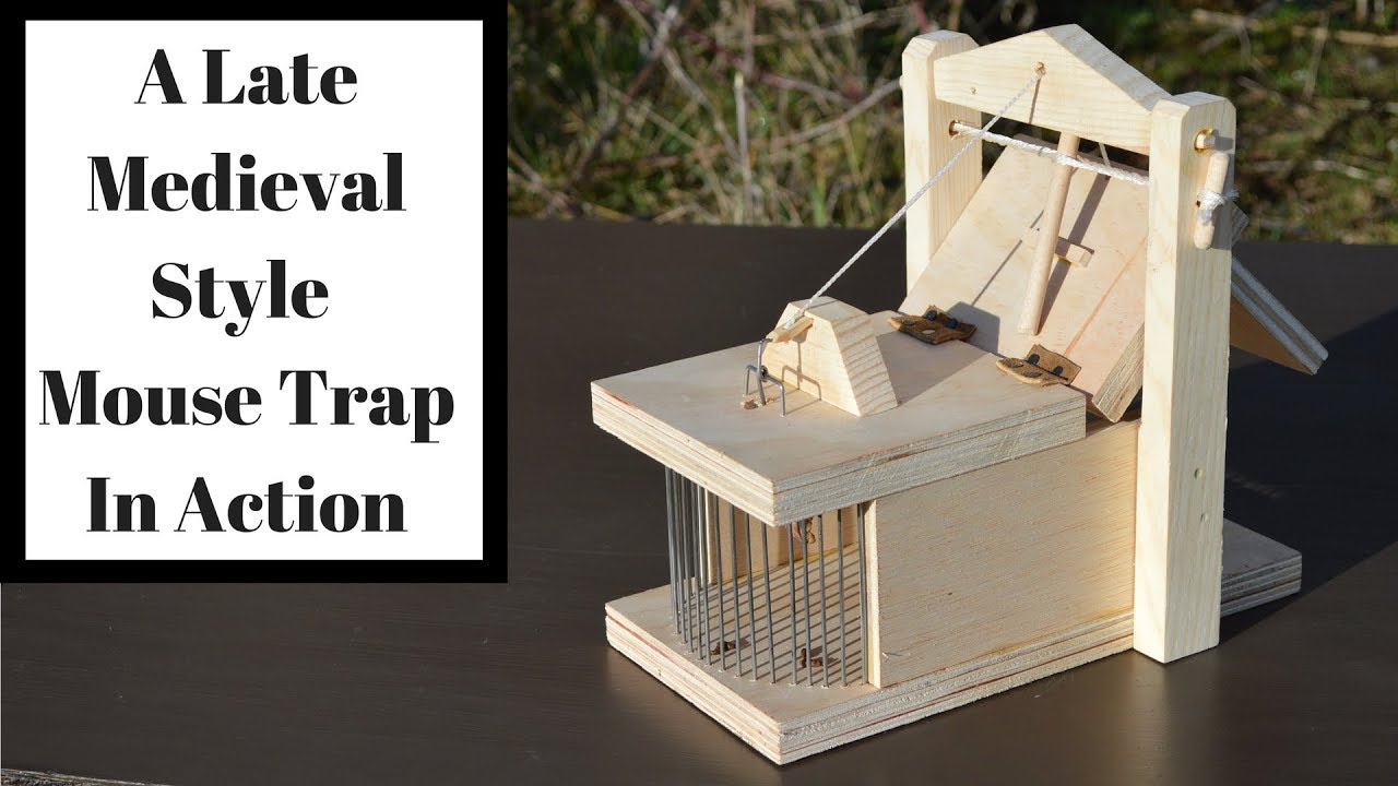 A Late Medieval Style Mouse Trap In Action. Mouse Trap Monday.