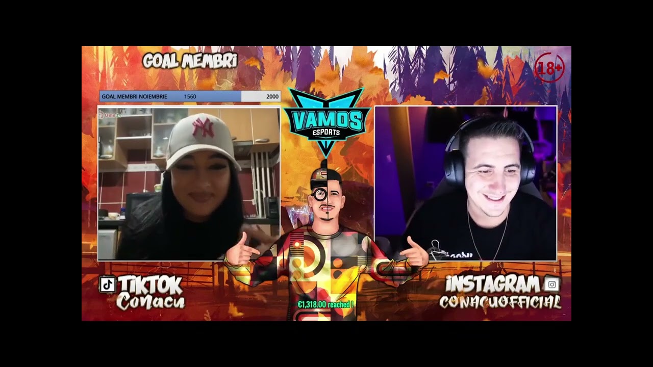 CONACU FUNNY MOMENTS ❌ @Conacu  ❌ caterinca pe OME TV ❌FONFI 💥 7❌8 💢 OMEGLE #1
