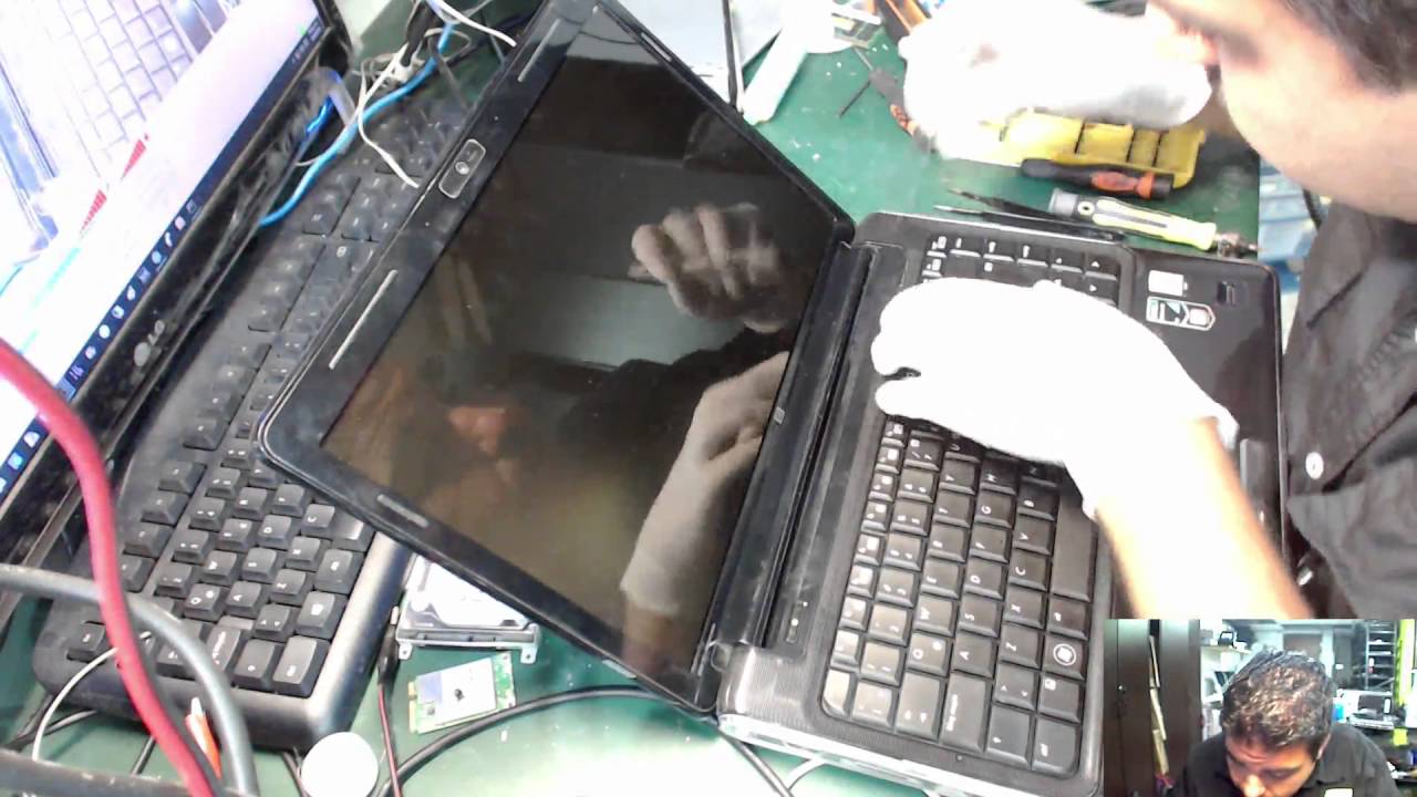 Como desarmar una HP DV4 o CQ40 paso a paso.