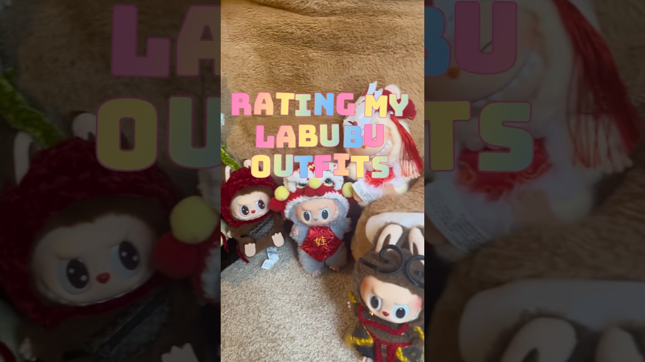 Labubu outfits #labubu #labubuhaveaseat #labubuthemonsters #popmart #outfits #dolloutfit #shorts