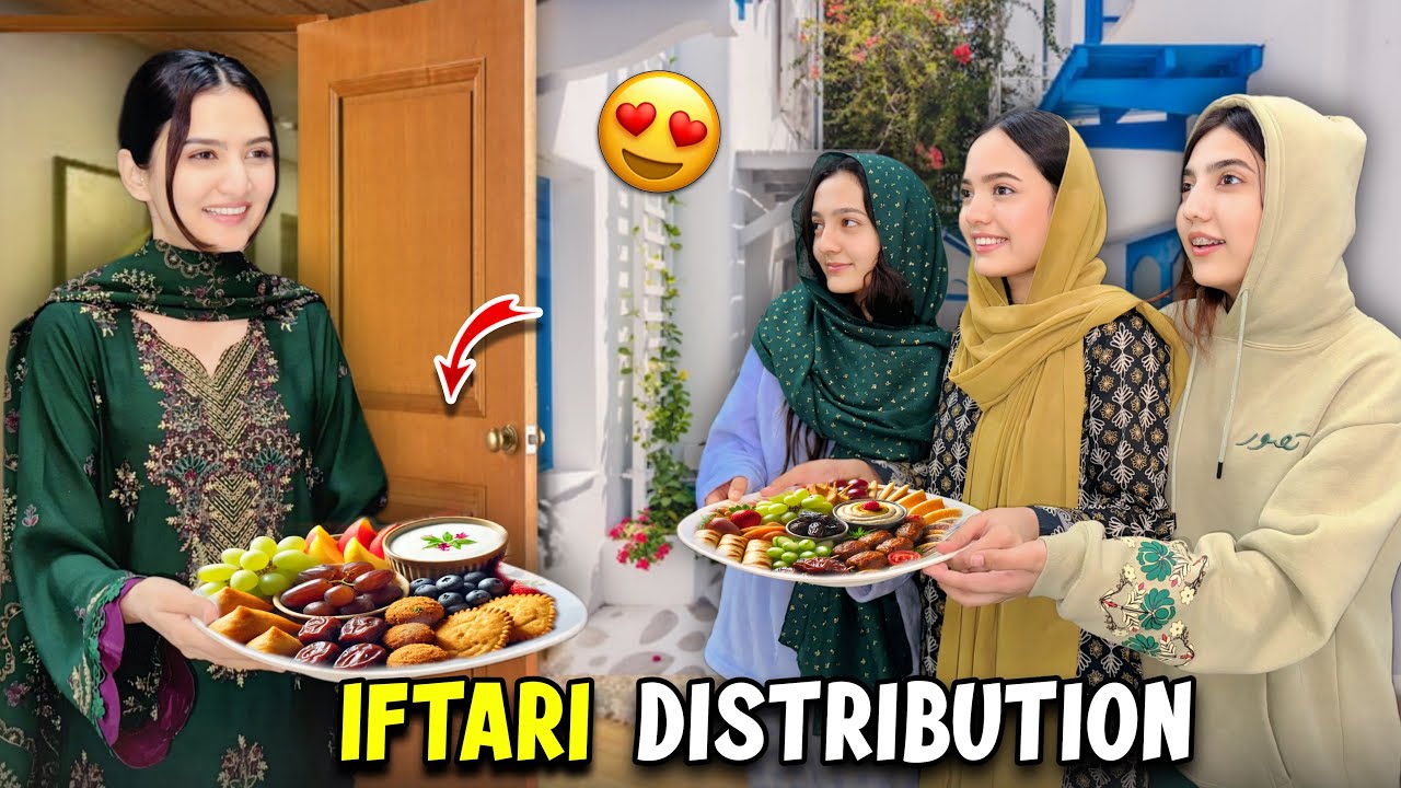 Aj neighbours ky liye iftari banai 🌙| IFTARI DISTRIBUTION  🍱| Hira faisal | Sistrology.