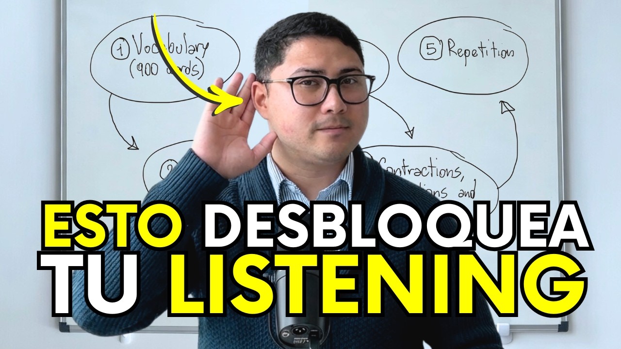 PROFESOR EXPLICA: ¿Por qué NO ENTIENDES el Inglés Hablado?