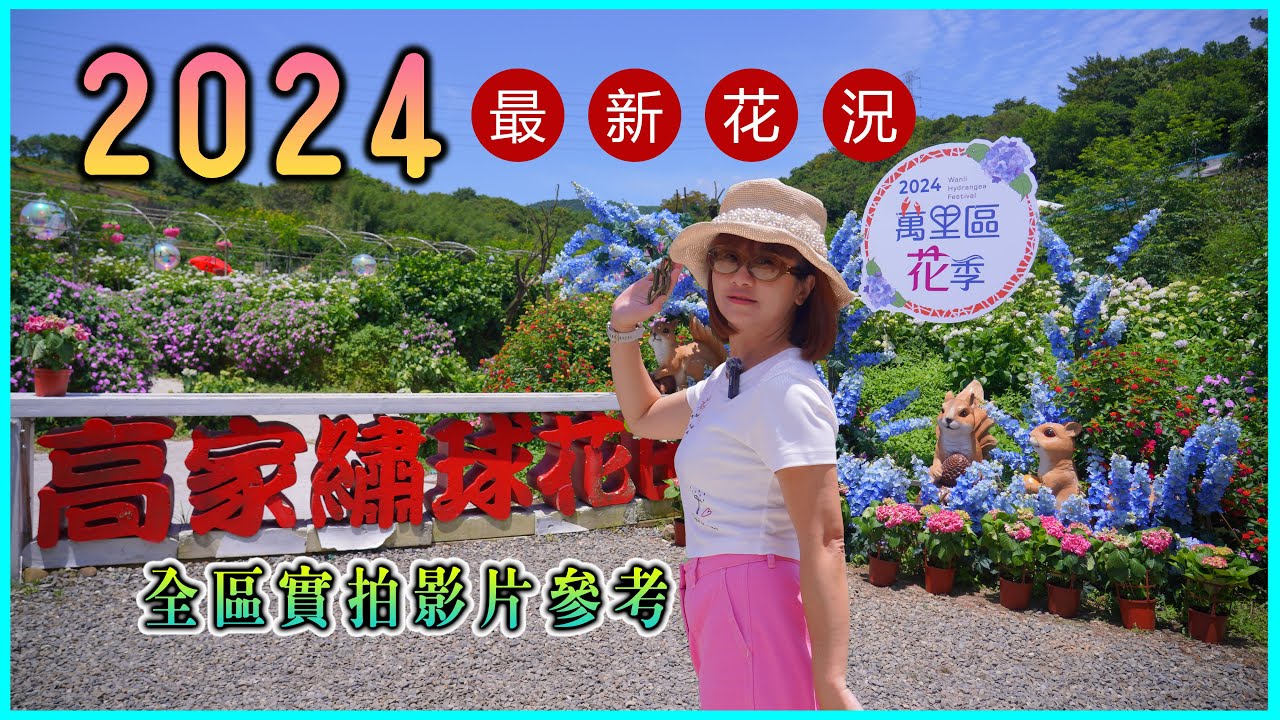 [花況搶先看]2024高家繡球花第三園區｜4K超高清