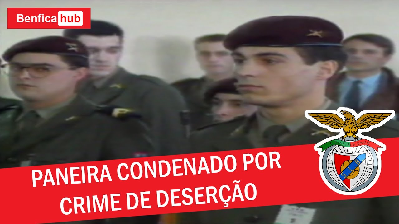 VÍTOR PANEIRA CONDENADO A PENA DE PRISÃO MILITAR POR CRIME DE DESERÇÃO (1990)