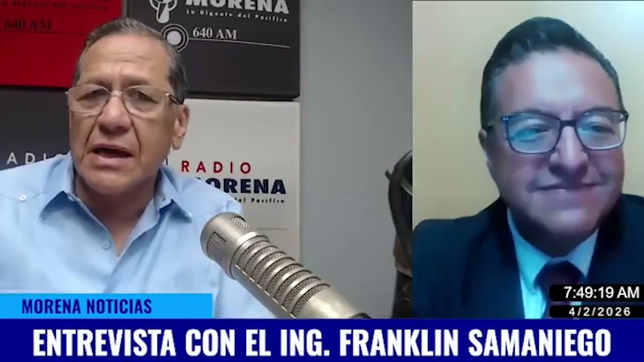 Ing. Franklin Samaniego - Legislador por RC5 - Proponente del juicio político a Mario Godoy