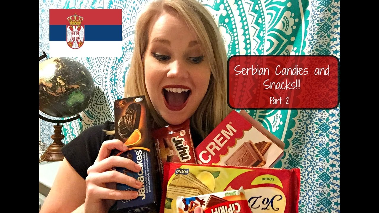 American Tries MORE Serbian Candies and Snacks!