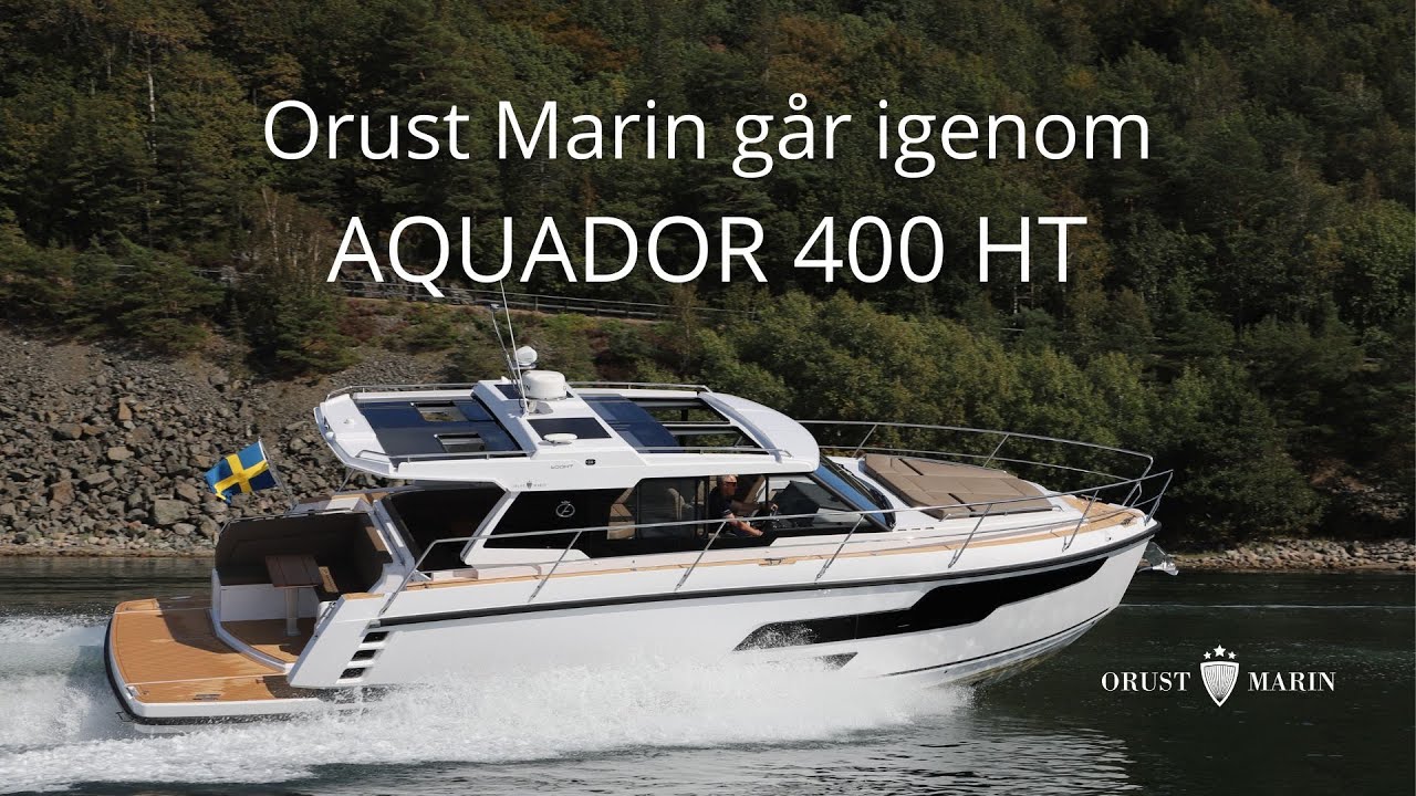 AQUADOR 400 HT - WALKTHROUGH WITH ORUST MARIN