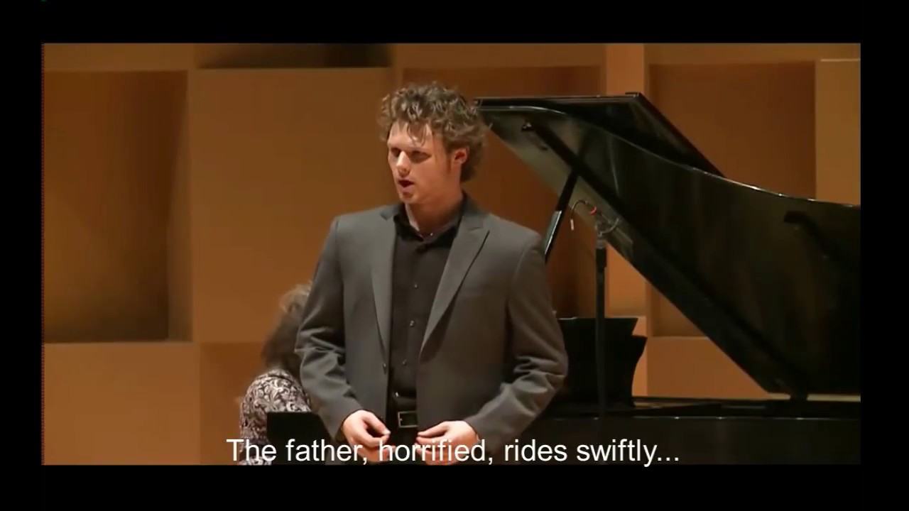Schubert - Der Erlk&ouml;nig (English Subtitles) Philippe Sly/Maria Fuller