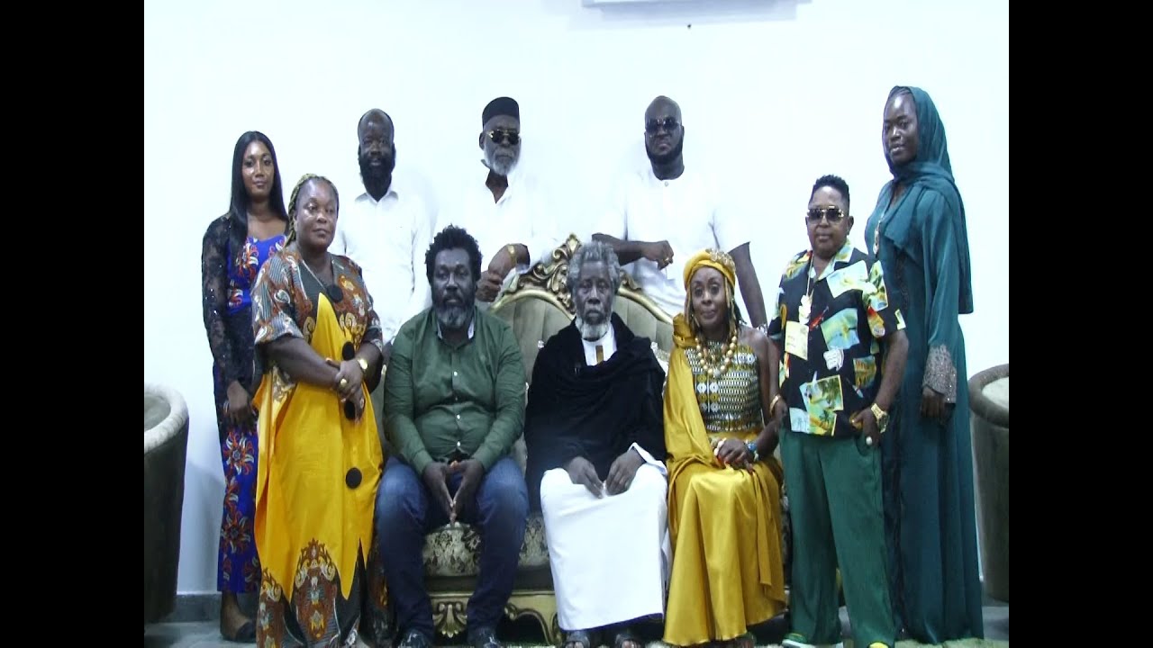VETERAN GHANAIAN MOVIE ACTORS MEETS NYAME SOMAFO YAWOH DURING THE DECEMBER 2025  OGYEBEA AFAHYE
