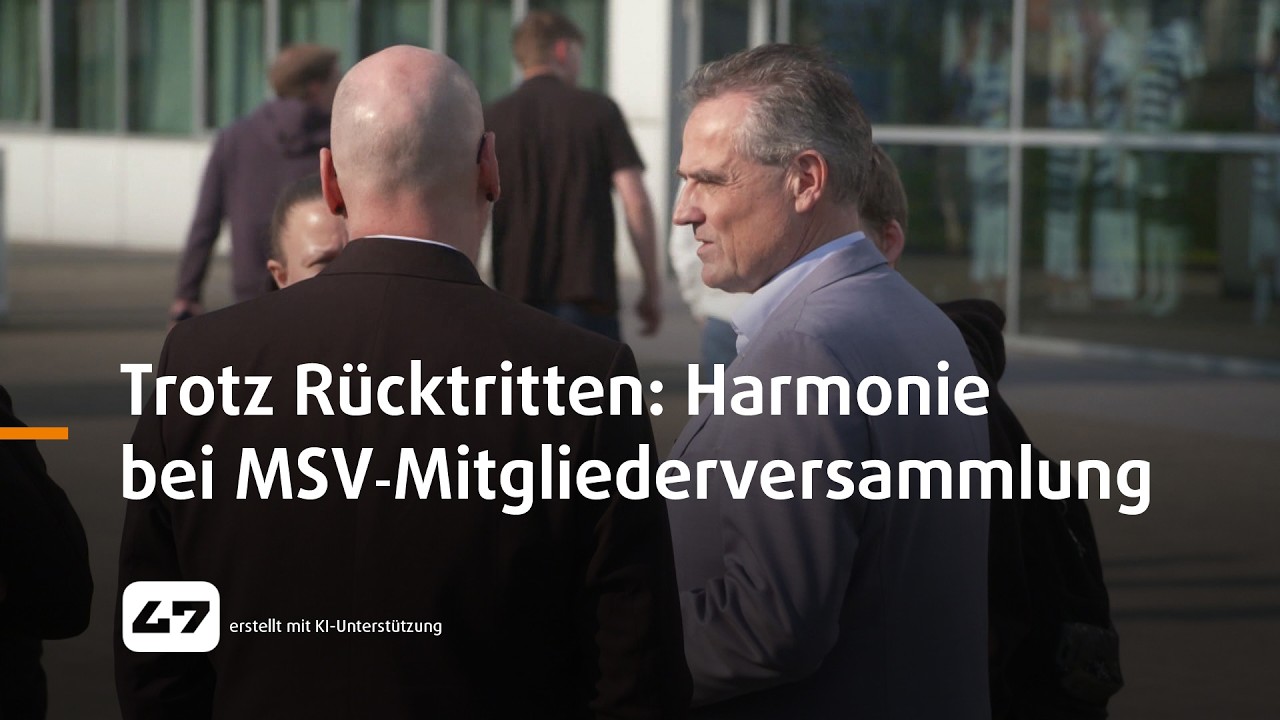 STUDIO 47 .live | MSV-VORSTAND TRITT ZUR&Uuml;CK: HARMONISCHSTE MV SEIT 1902?