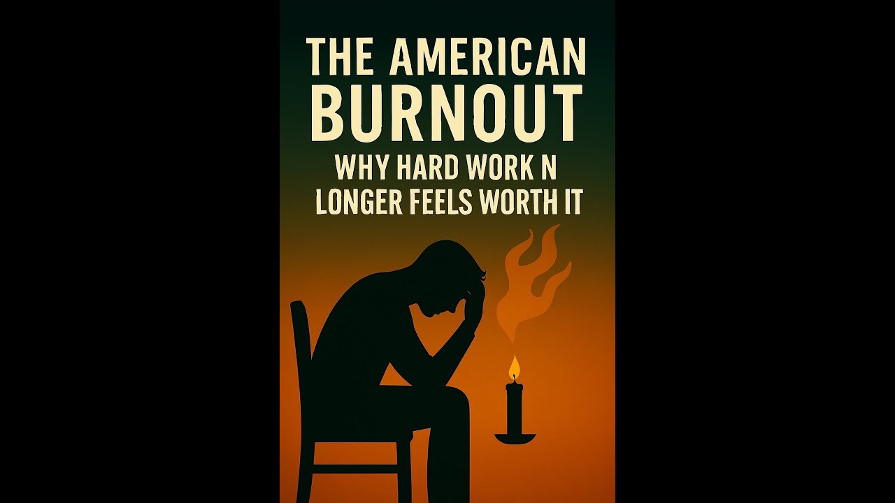 THE AMERICAN BURNOUT — WHY HARD WORK NO LONGER FEELS WORTH IT