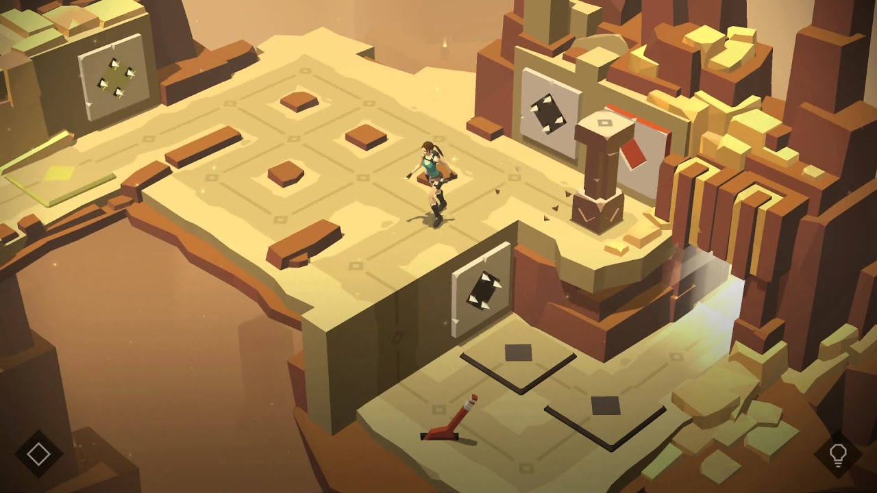 Lara Croft GO - The Maze of Spirits - A Well Placed Arrow