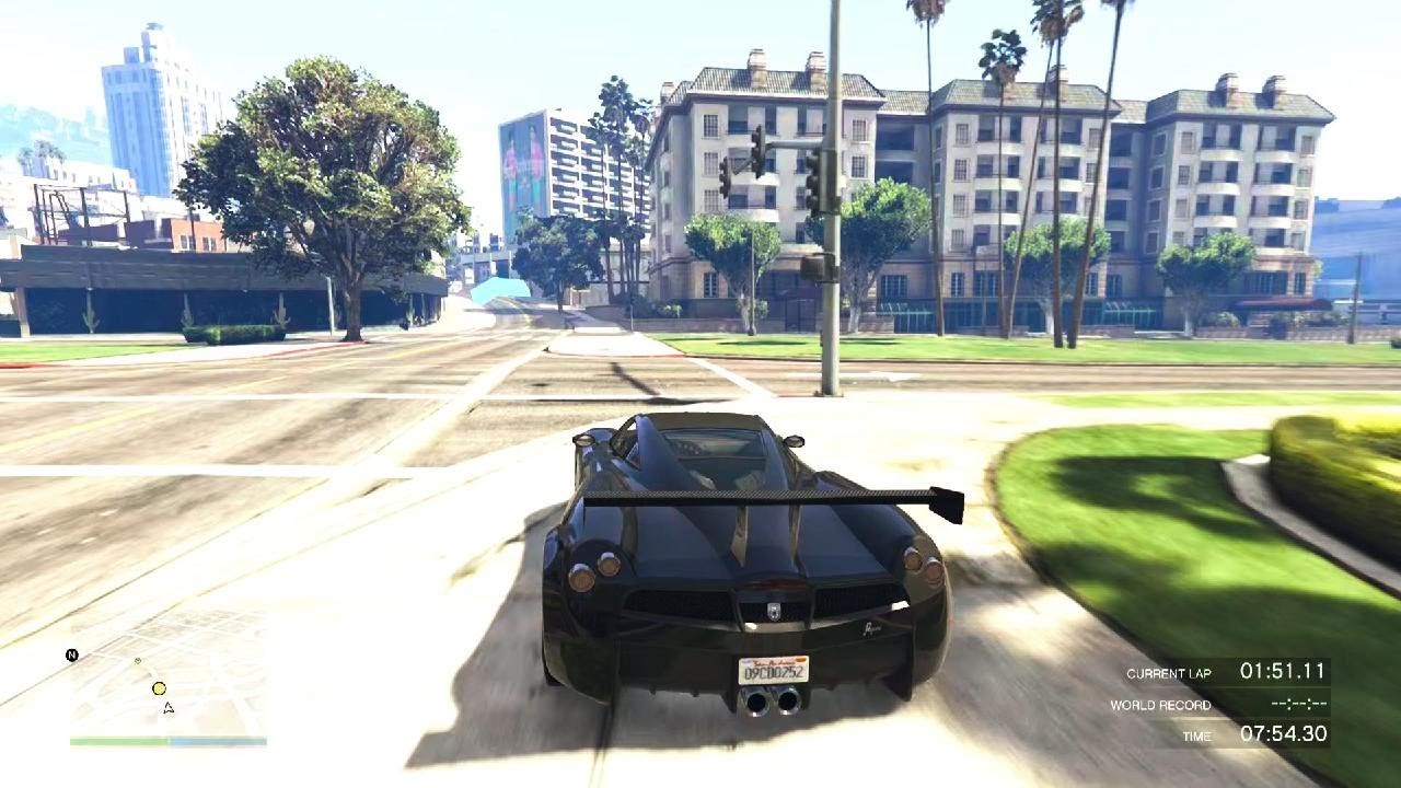 2:04.441 on 1st lap of video