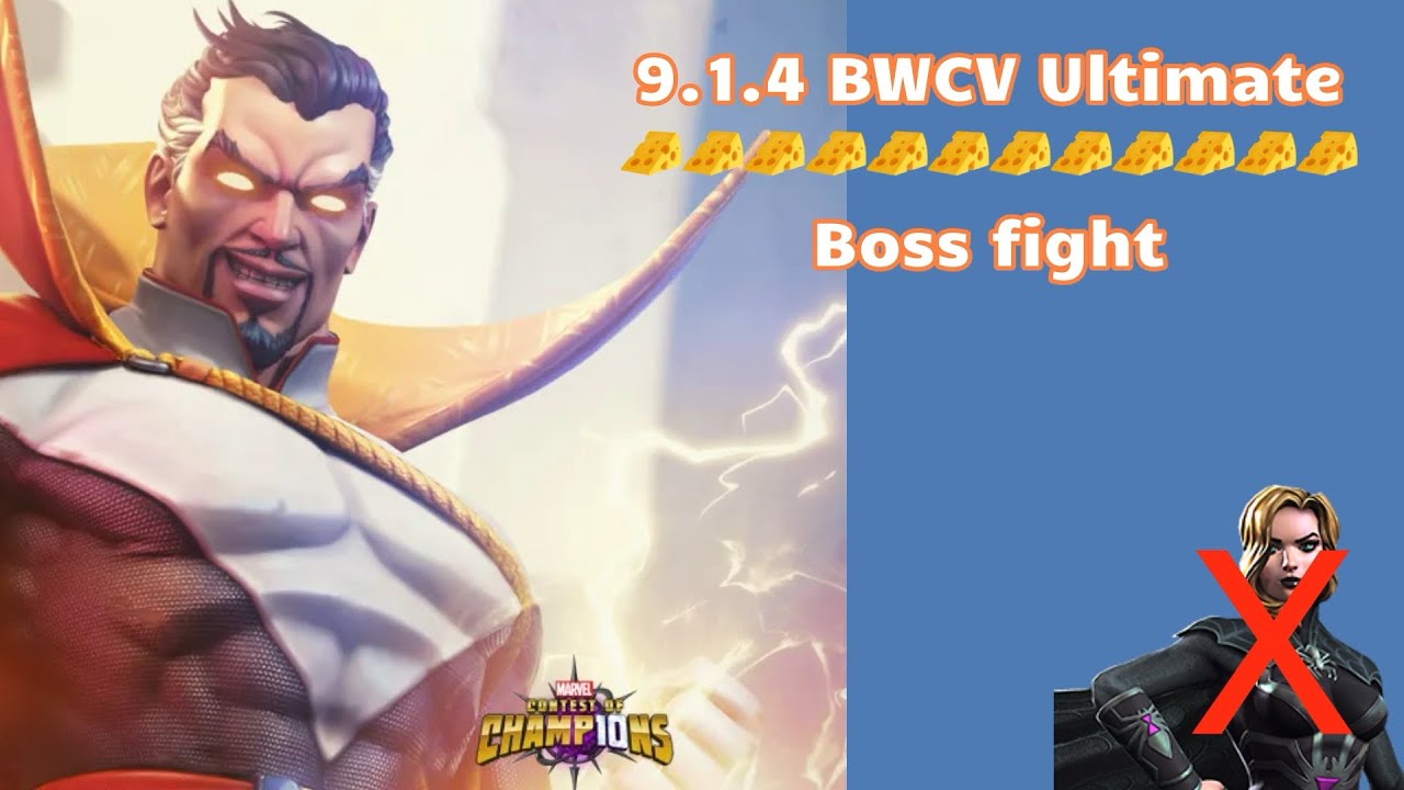 MCOC 9.1.4 BWCV Boss fight - immortal counter and best 🧀