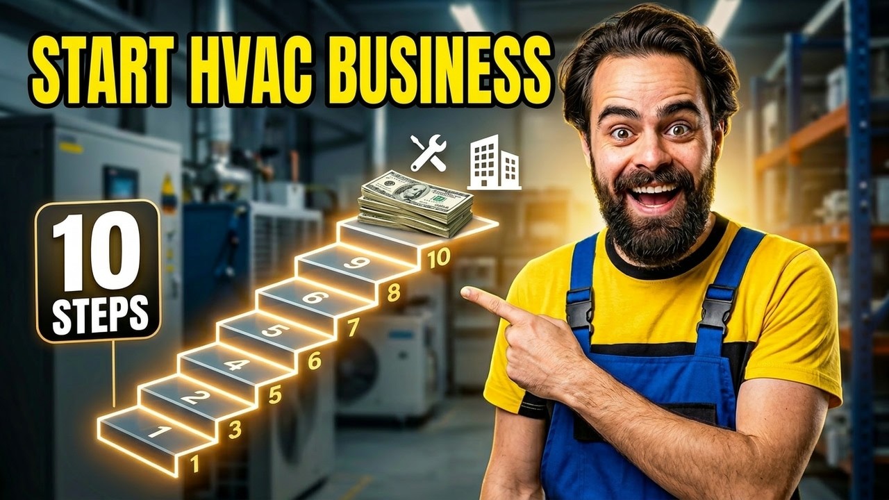 HVAC Contractor Business? Here's Exactly How to Start in 10 Steps