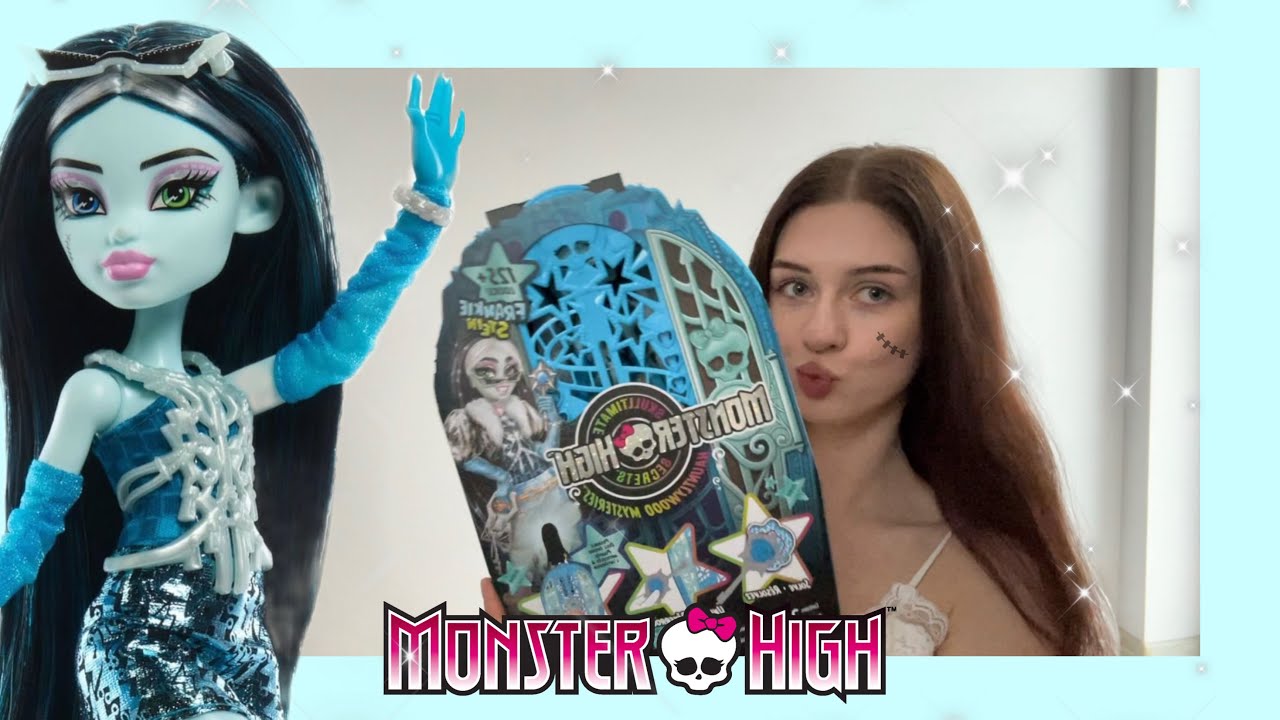 Otwieramy lalkę Monster High Frankie Stein skulltimate secrets hauntlywood Mysteries ⚡️