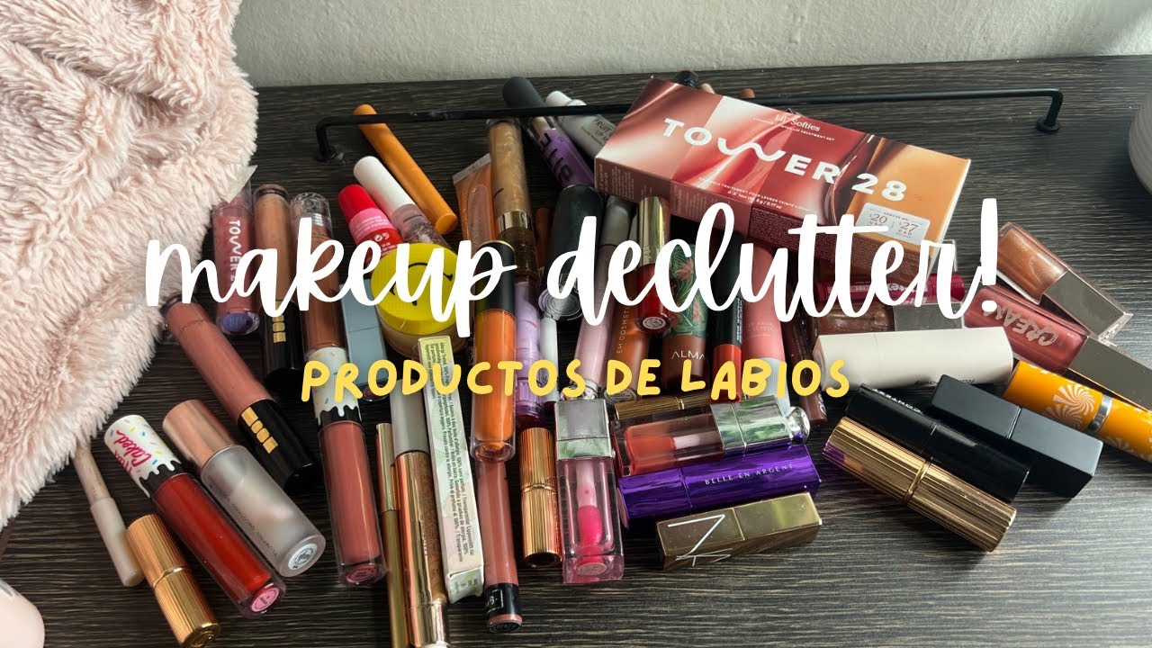 Depurando mis labiales // MAKEUP DECLUTTER 2025 pt 5