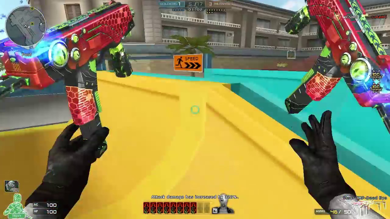 Crossfire NA 2.0 : Steyr TMP Dead Eye - Hero Mode X - Darkage Zombie V4