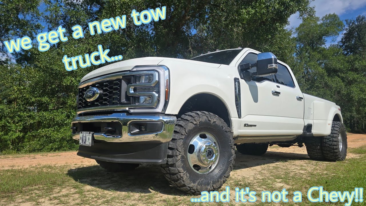 We Got A New Tow Truck....And It's A Monster...2025 F350 Lariet Dually