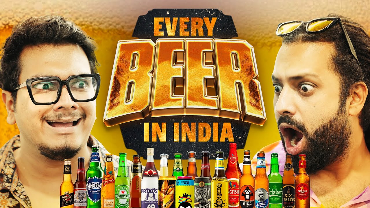 Drinking Every Beer In India | Ok Tested