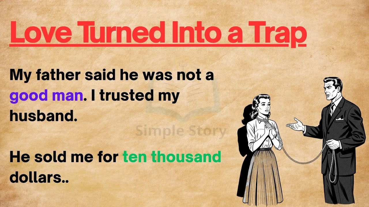 Learn English through Stories Level 3 ⭐ Love Turned Into a Trap | A Shocking Life Lesson