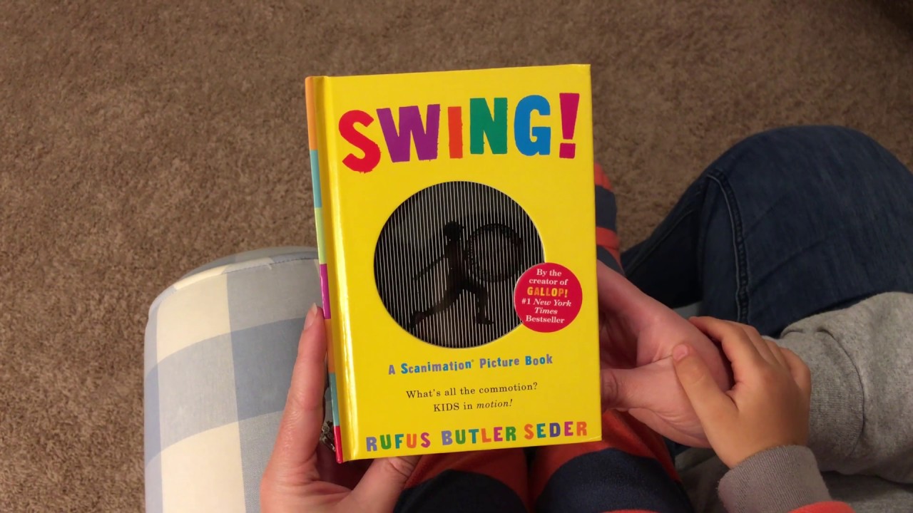 Swing! A Scanimation Picture Book (brilliantly engineered book) #educational #toddlers #kindergarten