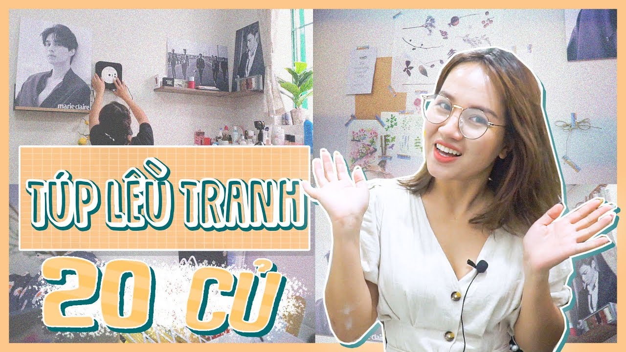 ROOM TOUR - 20 TRIỆU cho căn phòng mơ ước | Châu Giang nè!