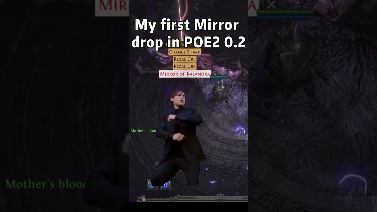 Got my first Mirror drop in PoE 2 after 300 hours!#pathofexile2