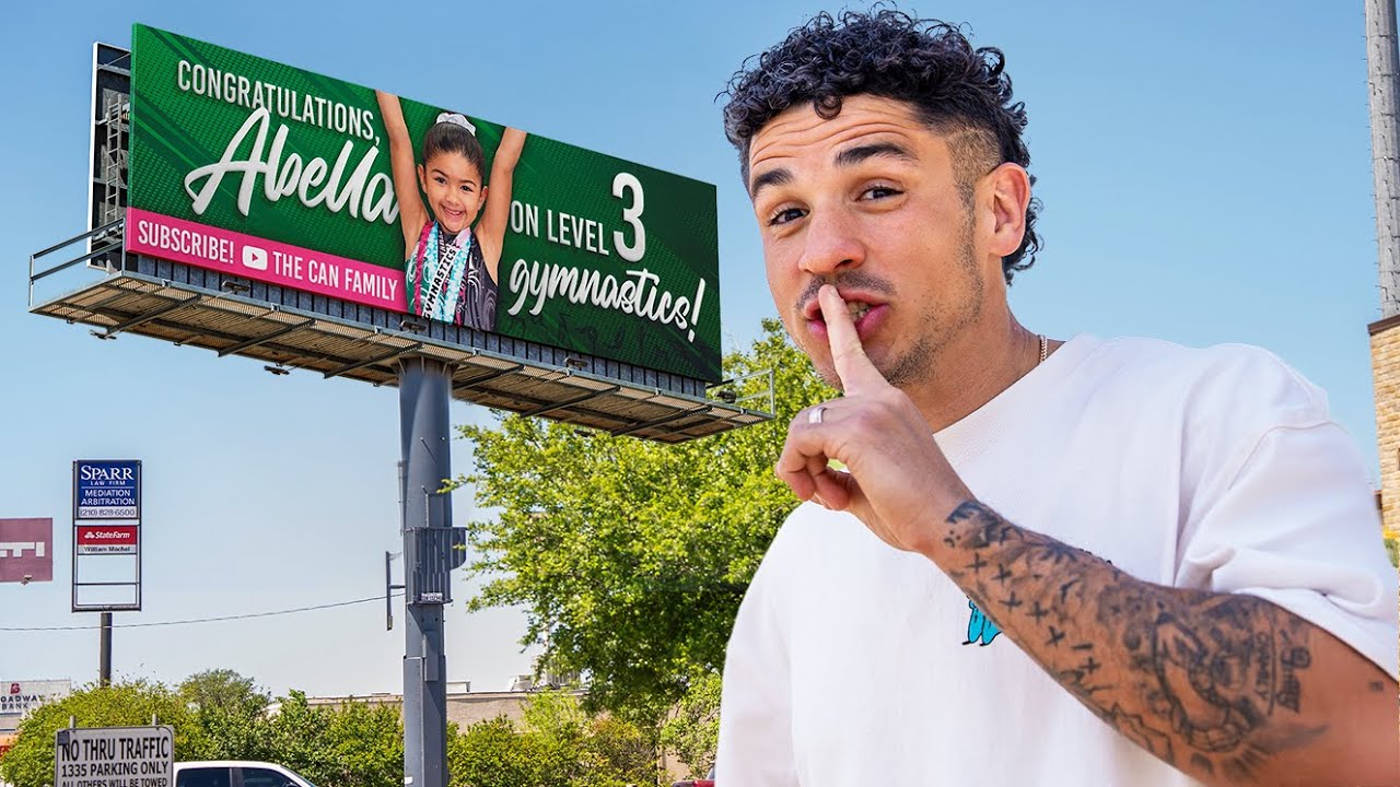 Surprising Our Daughter With Her Own Billboard!!!